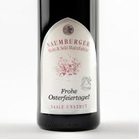 Osteretikett Nr. 2 für eine Flasche Wein